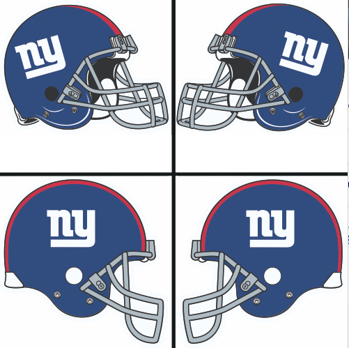 New York Giants Helmet Logo iron on paper